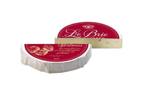 Le Brie mit Walnüssen 50%