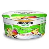 Rahmjoghurt 10% Mango Vanille 150g - Andechser