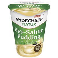 Sahne Pudding Vanille 10% 150g - Andechser