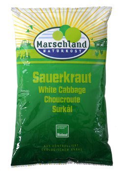 Sauerkraut 500g im Beutel, Marschland - Bioland
